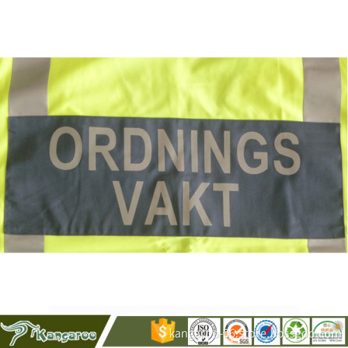 Safety Vest Clothing Uv Reflective Stripes Material